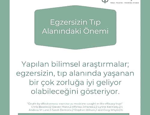Egzersizin Tıp Alanındaki Önemi